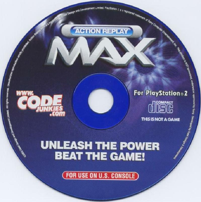 action replay max iso ps2